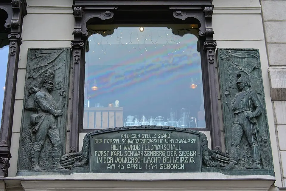 Gedenktafel für Karl Philipp zu Schwarzenberg (Wien, Neuer Markt 8)