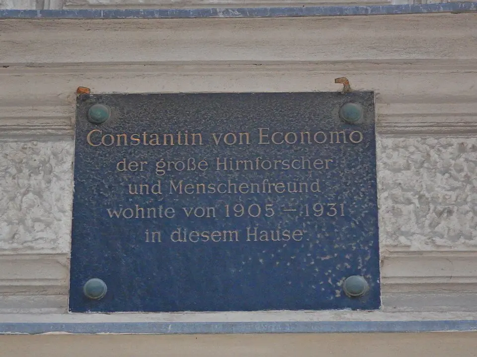 Gedenktafel für Constantin von Economo (Wien, Rathausstraße 13)