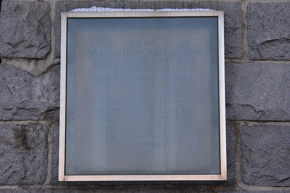 Gedenktafel für den Gardelandungstrupp und die Matrosen (Wien, Mexikoplatz, Reichsbrücke)