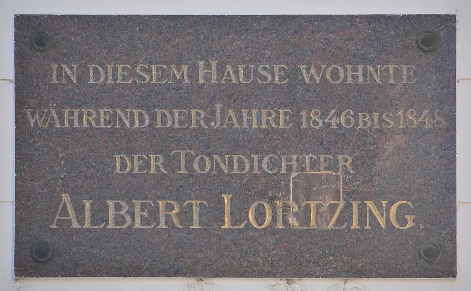 Gedenktafel Albert Lortzing