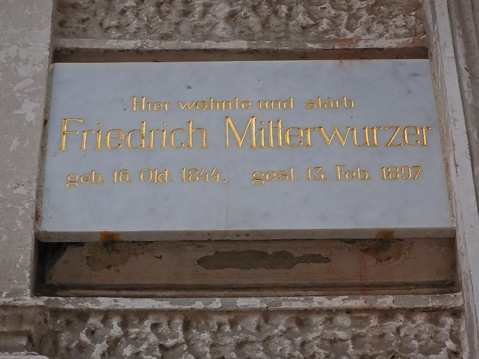 Gedenktafel für Friedrich Mitterwurzer (Wien, Günthergasse 1)
