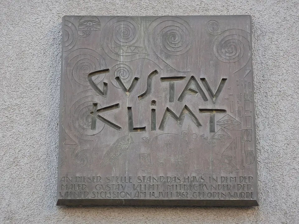 Gedenktafel für Gustav Klimt (Wien, Linzer Straße 247)