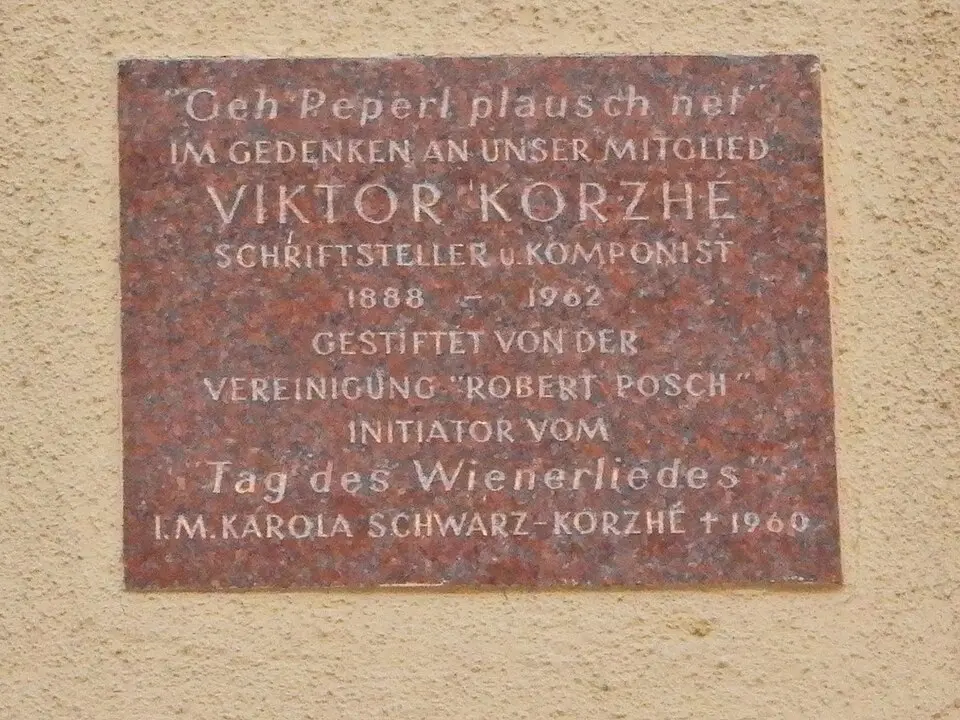 Gedenktafel für Viktor Korzhé (Wien, Brunnengasse 30)