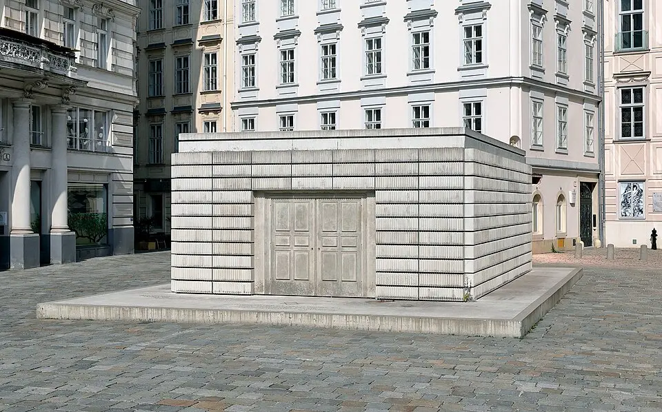 Obrázok: C.Stadler/Bwag · CC BY-SA 4.0 Mahnmal für die österreichischen jüdischen Opfer der Schoah