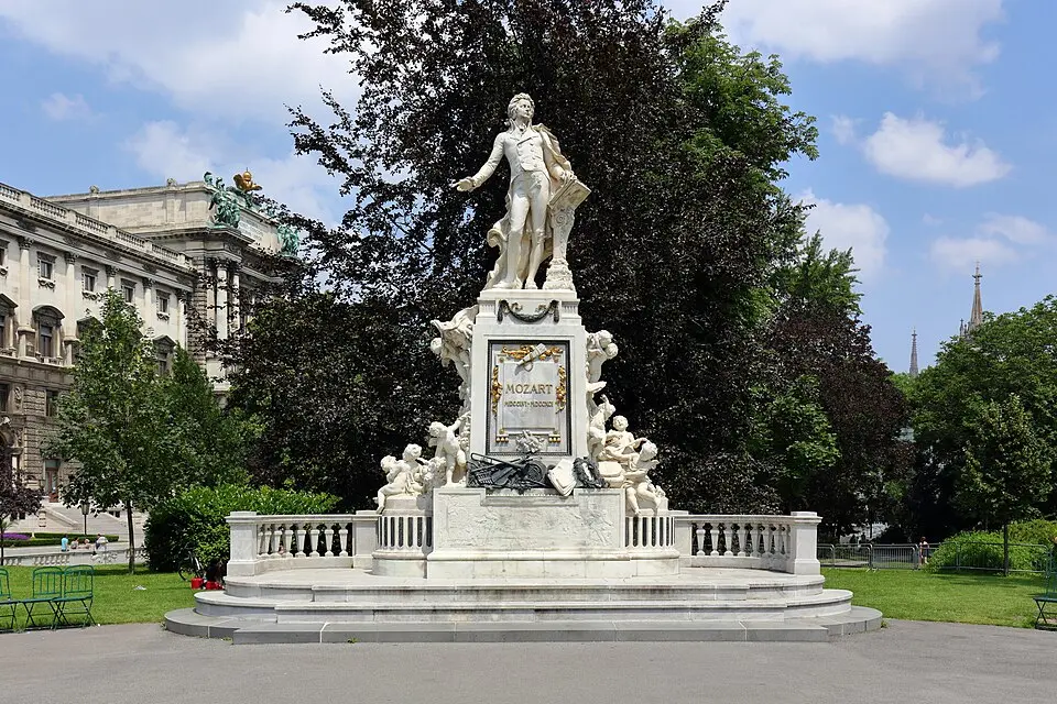 Mozart Monument, Vienna