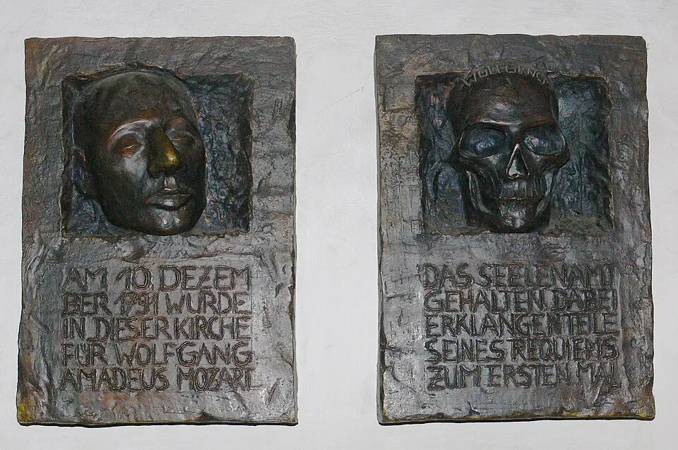 Gedenktafel für Wolfgang Amadeus Mozart (Wien, Michaelerplatz 5)
