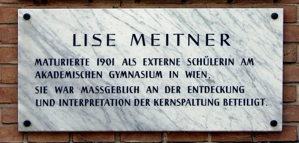 Gedenktafel für Lise Meitner (Wien, Beethovenplatz 1)