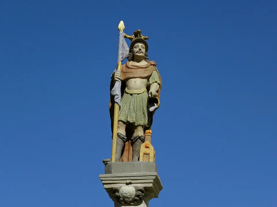 Figurenbildstock hl. Florian