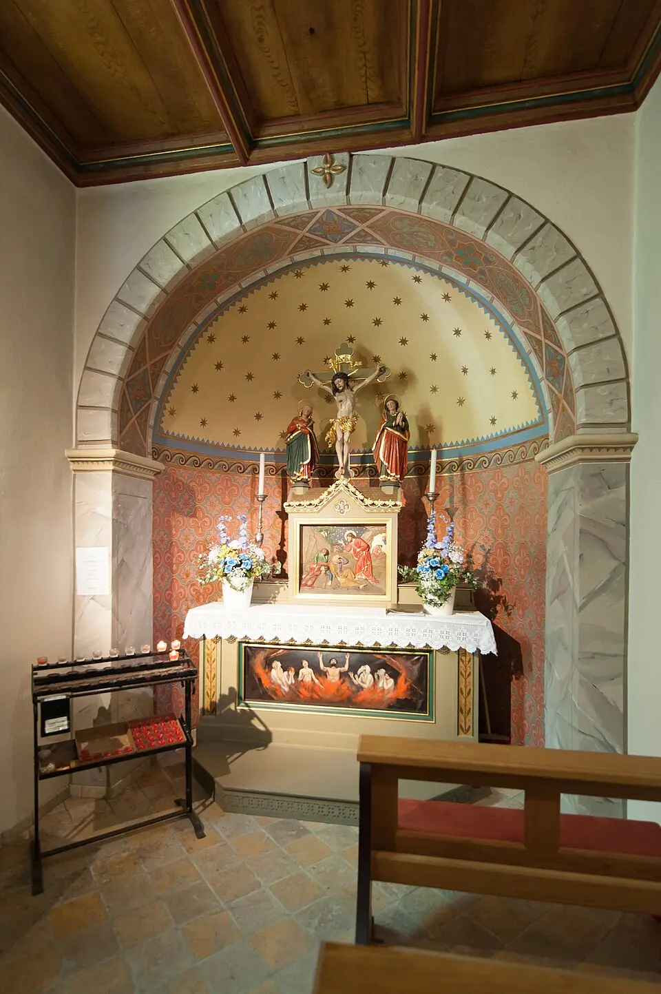 Friedhofskapelle in Huben