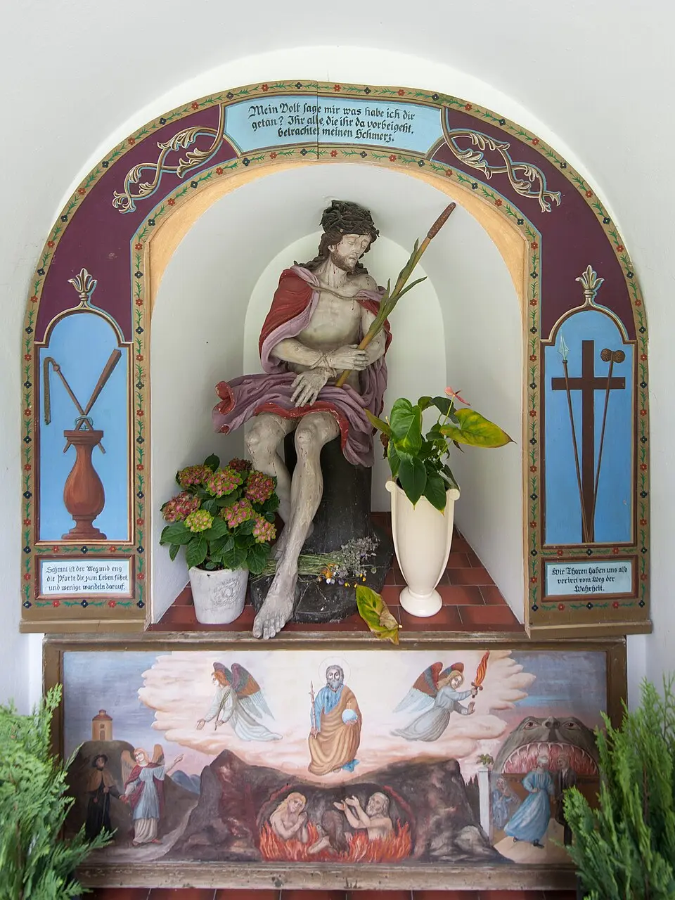 Obrázok: Ailura · CC BY-SA 3.0 AT Feldkapelle zum Heiland im Elend/Wiesenkapelle