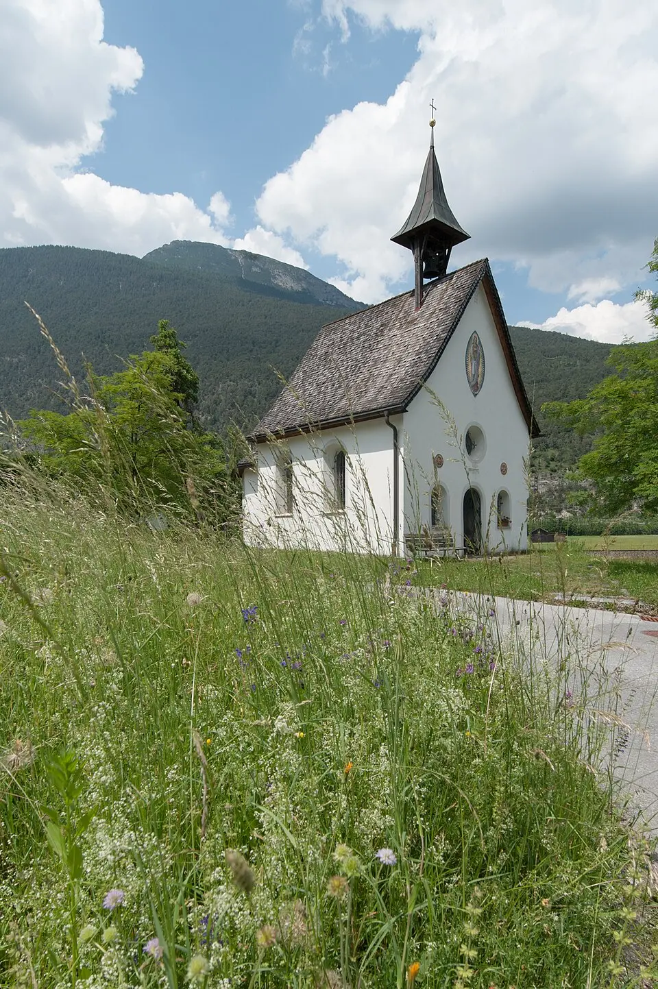 Obrázok: Ailura · CC BY-SA 3.0 AT Ortskapelle Vierzehn Nothelfer in Imsterau