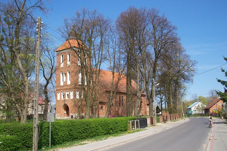 Saint John the Evangelist church in Bartąg