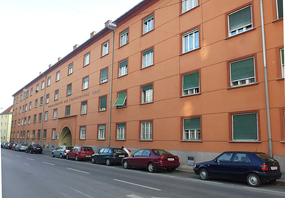 Siedlungen, Wohnhausbauten der Stadtgemeinde Graz