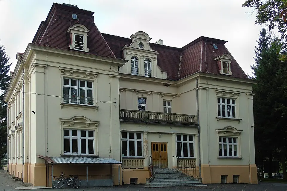 Pałac w Wojcieszowie Dolnym z 1870 r.