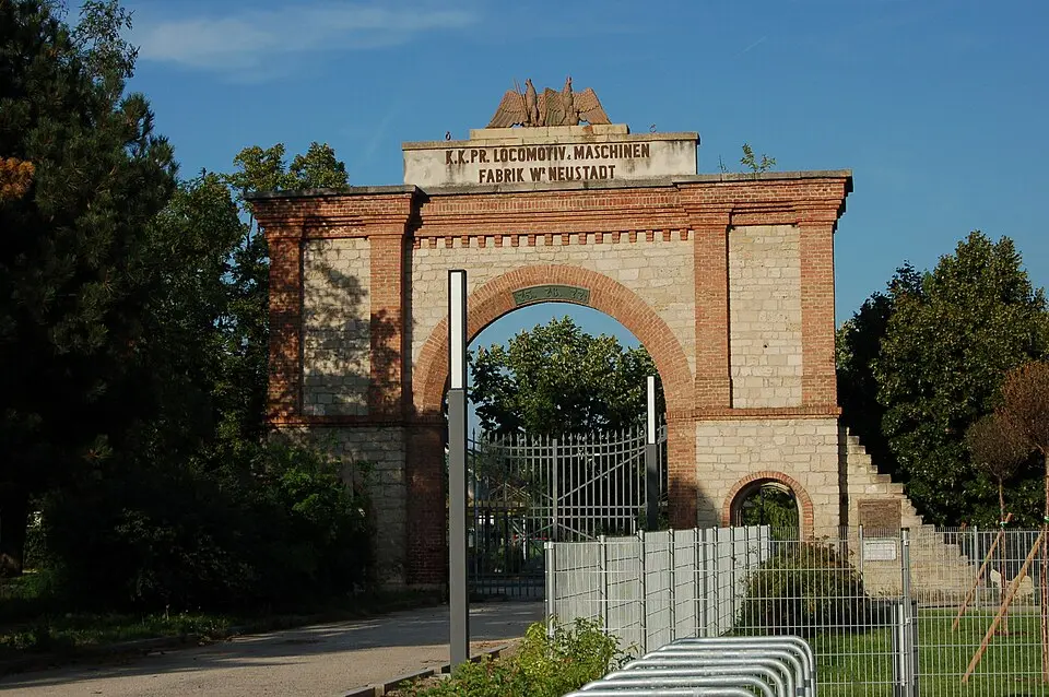 Portal der Wiener Neustädter Lokomotivfabrik
