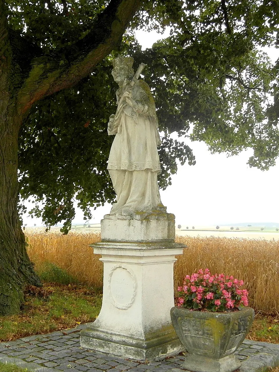 Immagine: Naoag · CC BY-SA 3.0 Figur hl. Johannes Nepomuk
