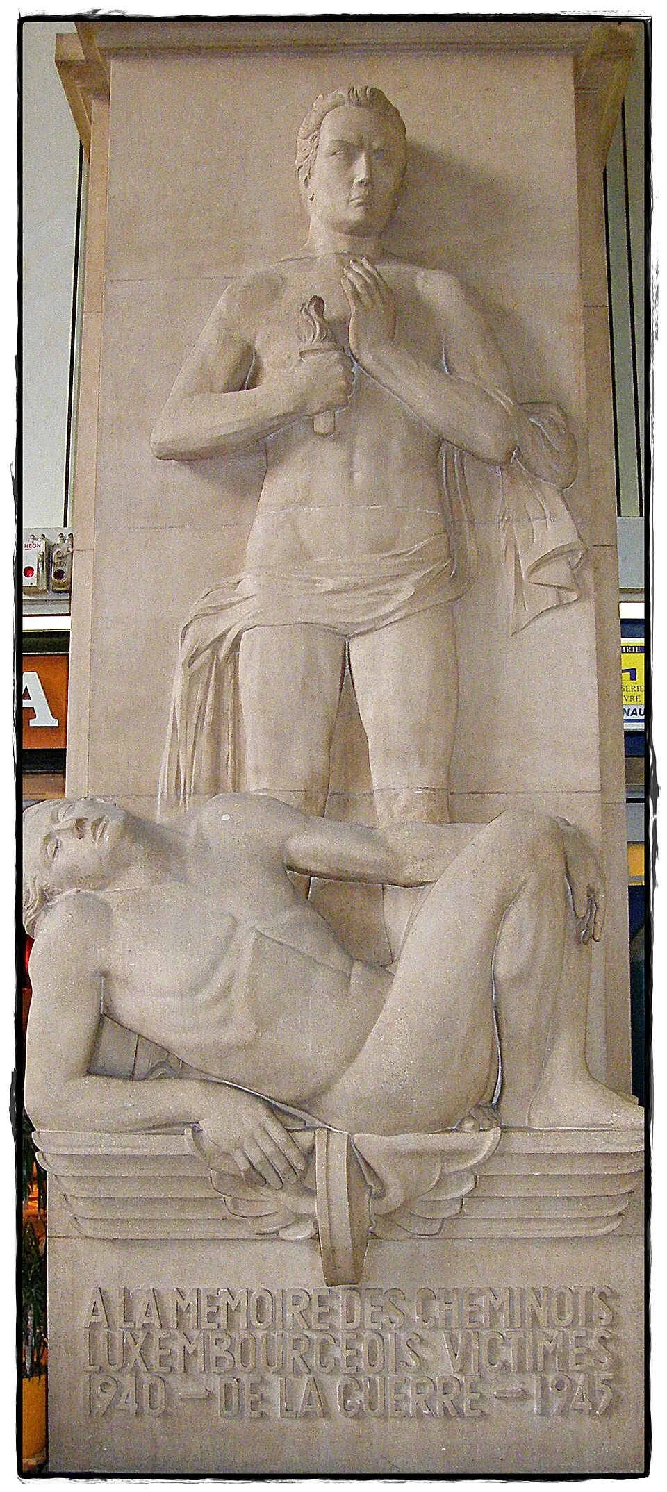 Monument aux morts Gare Lëtzebuerg