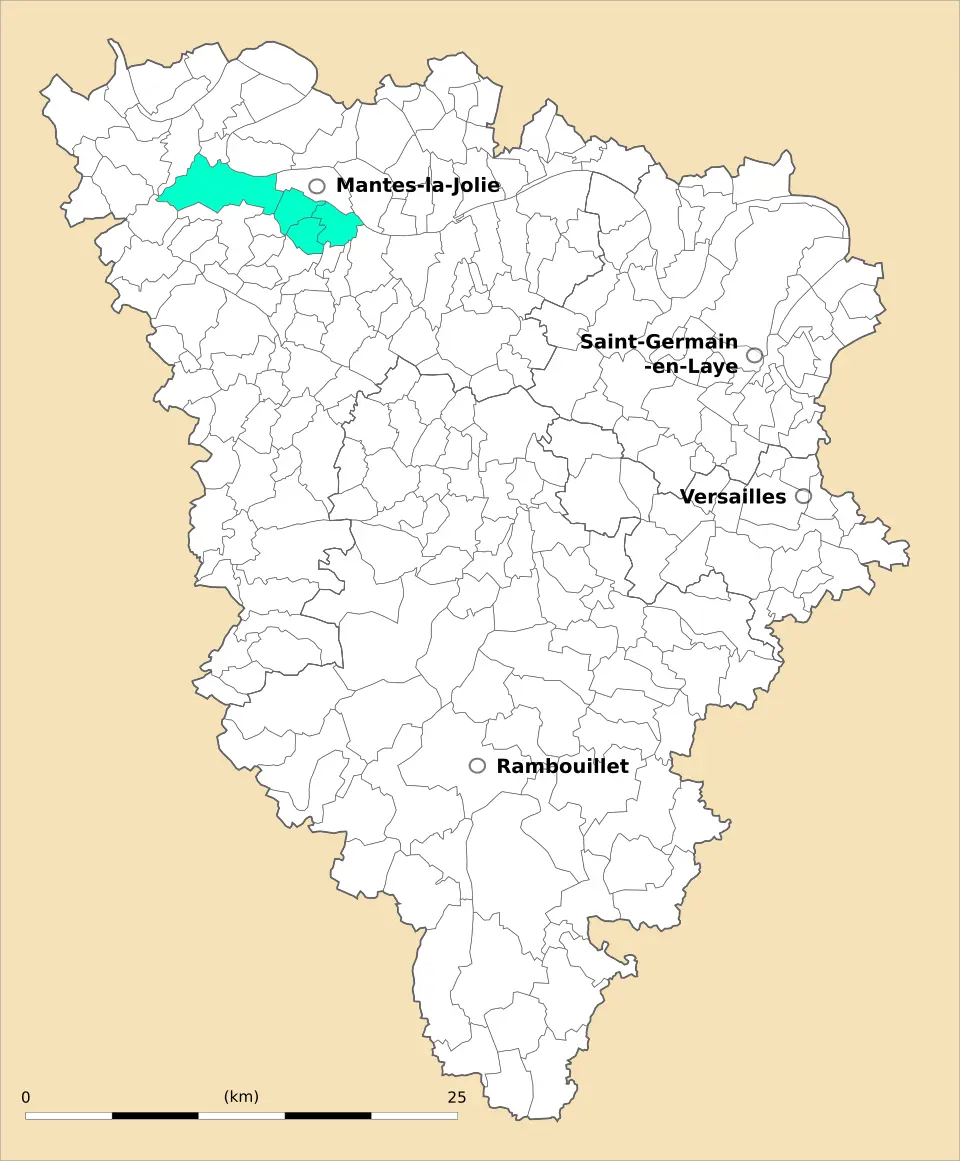 cantone di Mantes-la-Ville