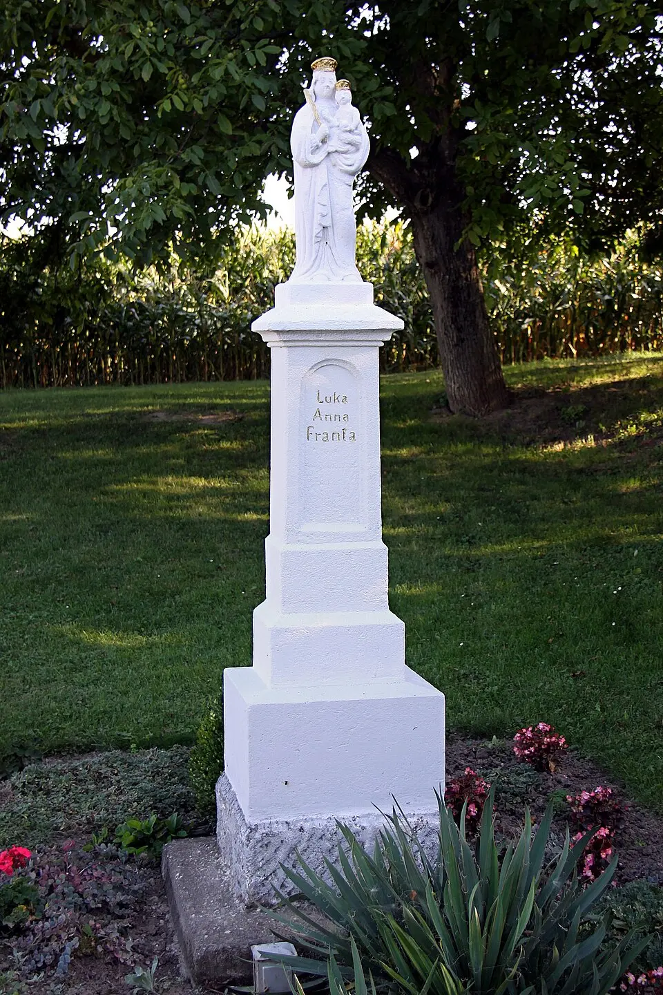 Figurenbildstock, Marien-Säule