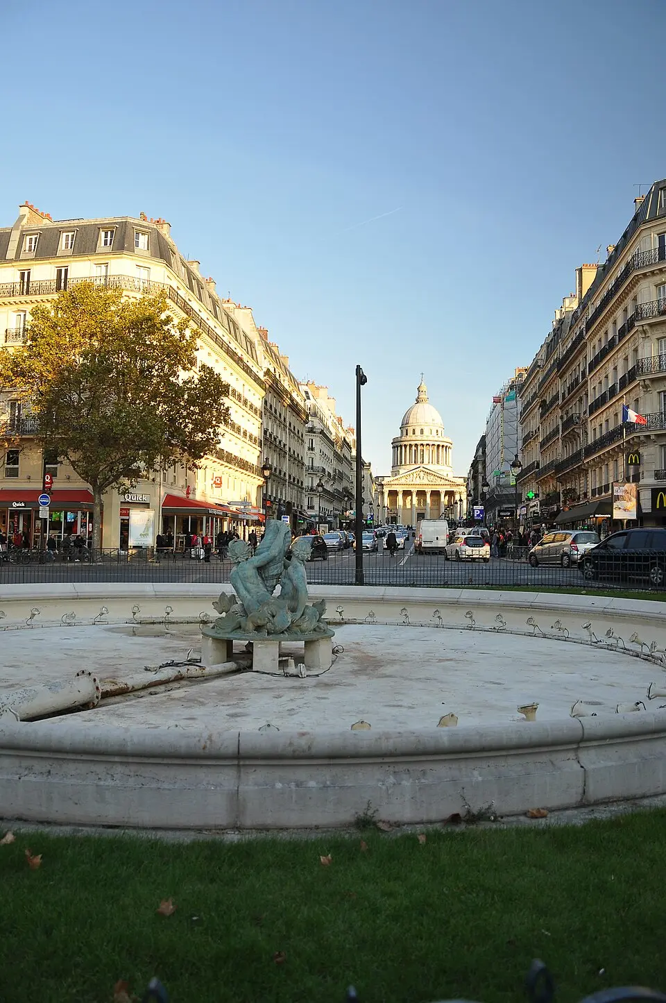 fontaine du bassin Soufflot