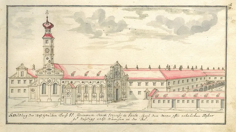 Image: Anton Khager (1724-1798) · Public domain monastère Paulaner