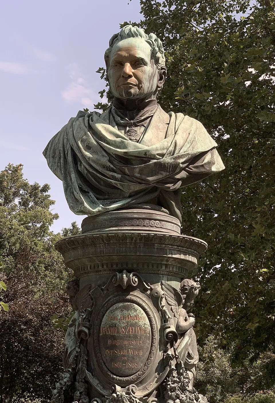 monument à Zelinka à Vienne