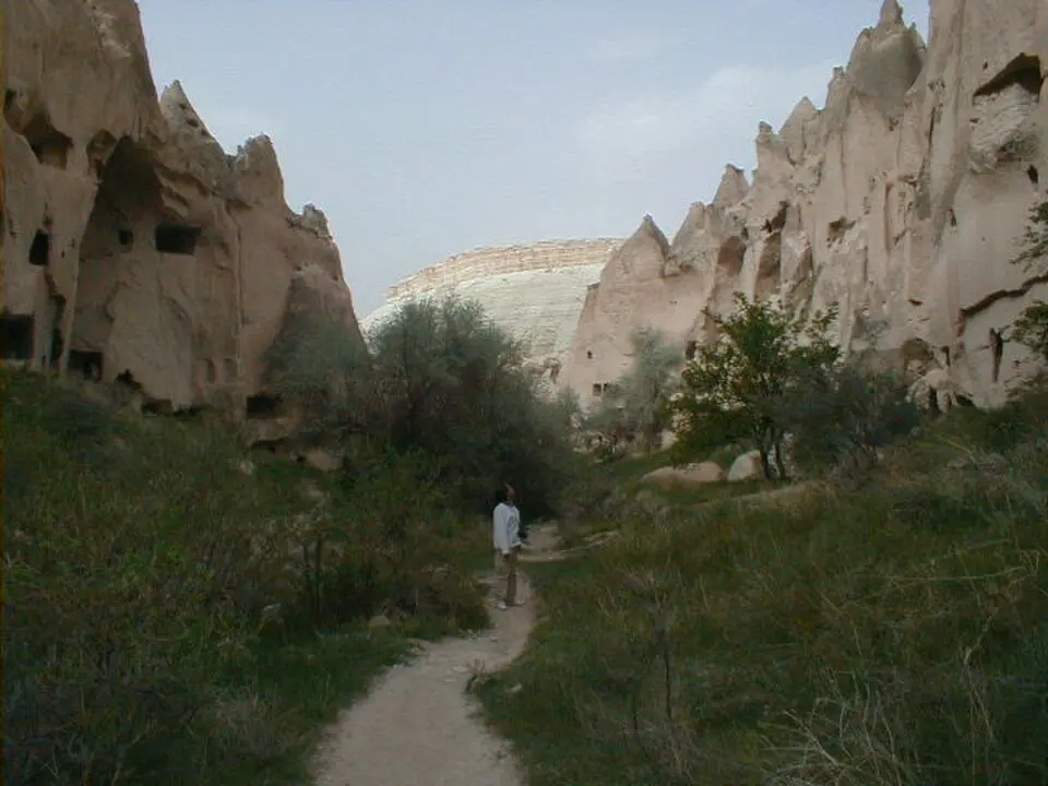 Nevşehir Avanos'da bir köy