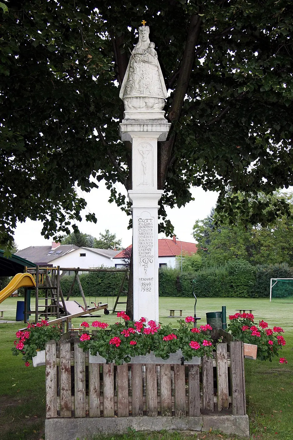 Figurenbildstock, Mariensäule