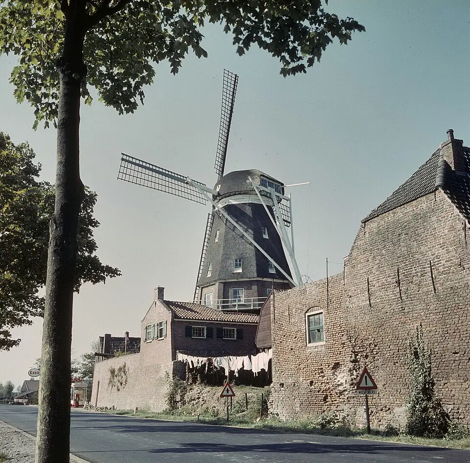 Overblijfselen van de stadsmuur van Montfoort