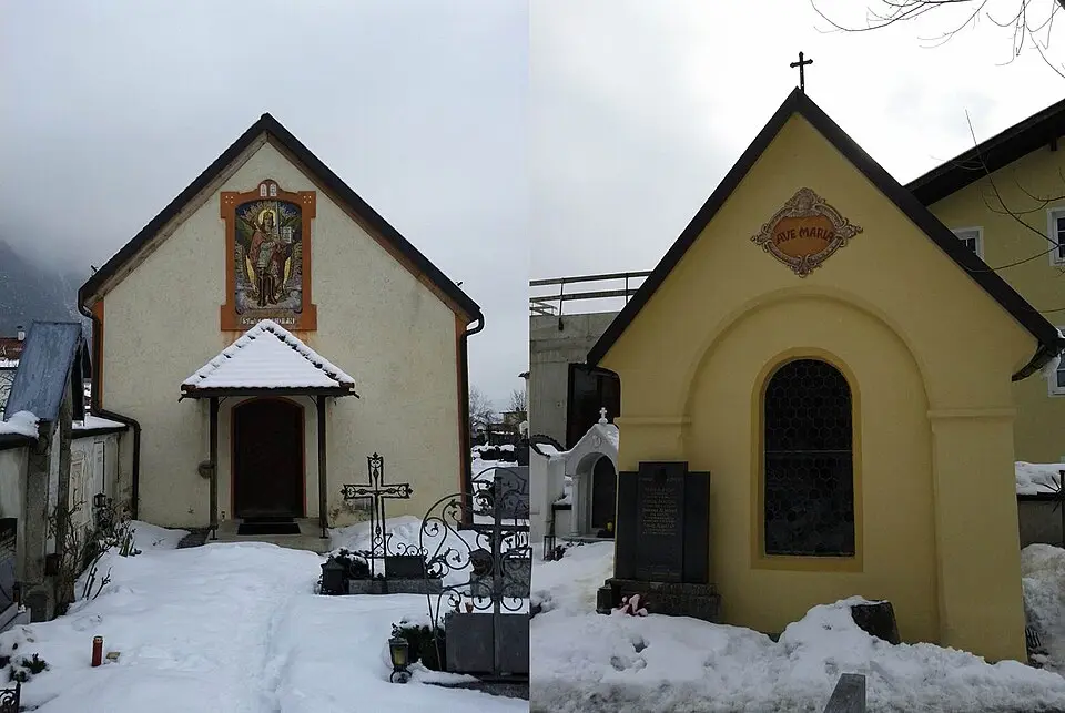 Image: Leitzsche · CC0 Friedhofskapelle hl. Michael und Lourdeskapelle
