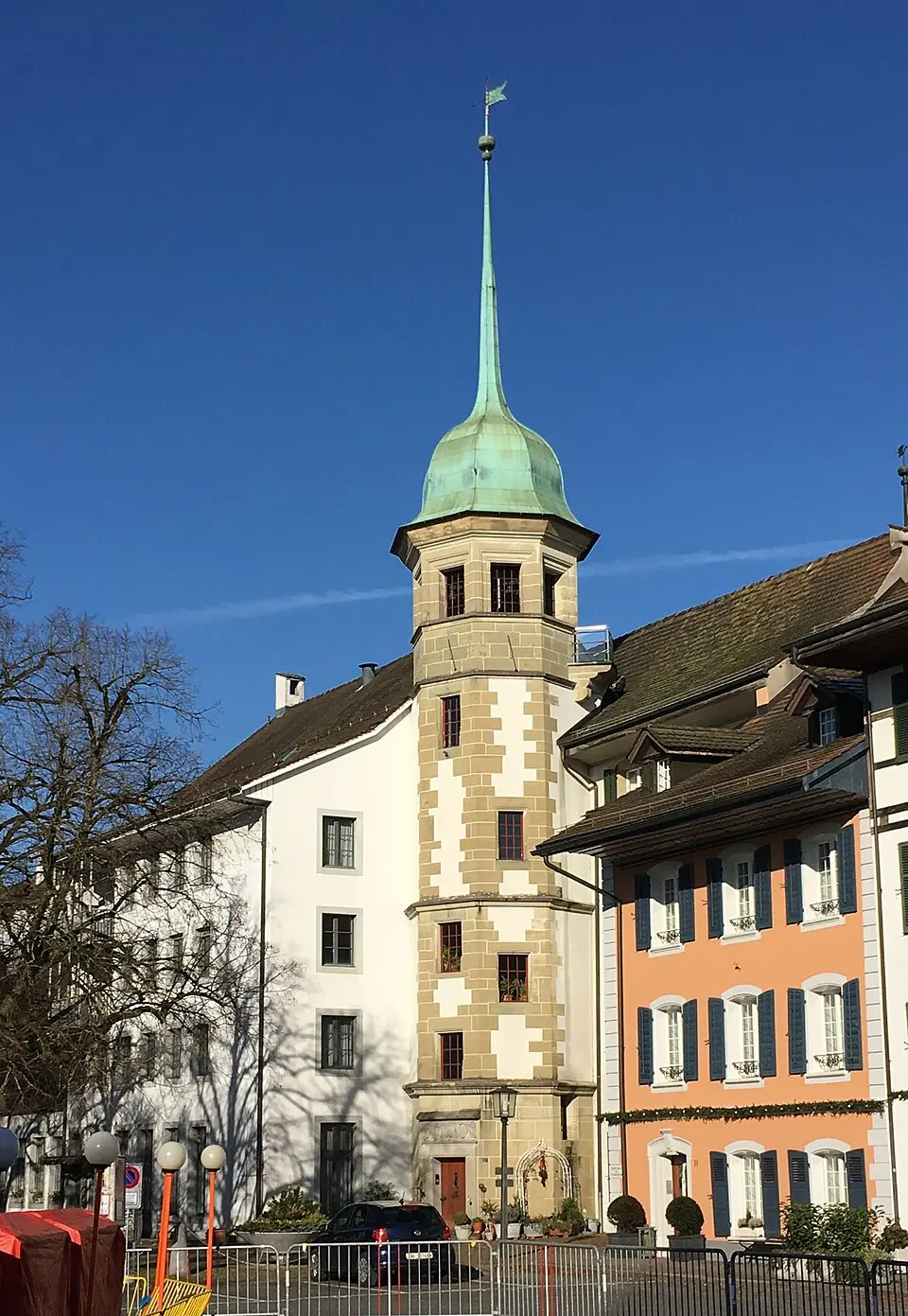 Treppenturm der ehemalige Stiftsschaffnerei