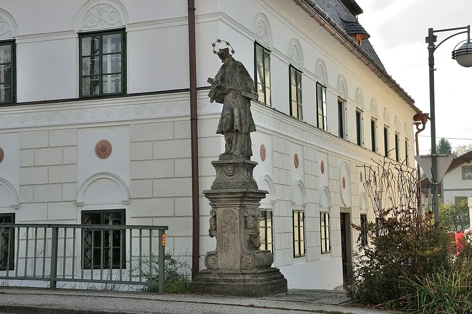 Figurenbildstock hl. Johannes Nepomuk