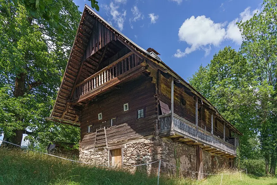 Bild: Thomas Ledl · CC BY 4.0 Bauernhaus vulgo Jöstl