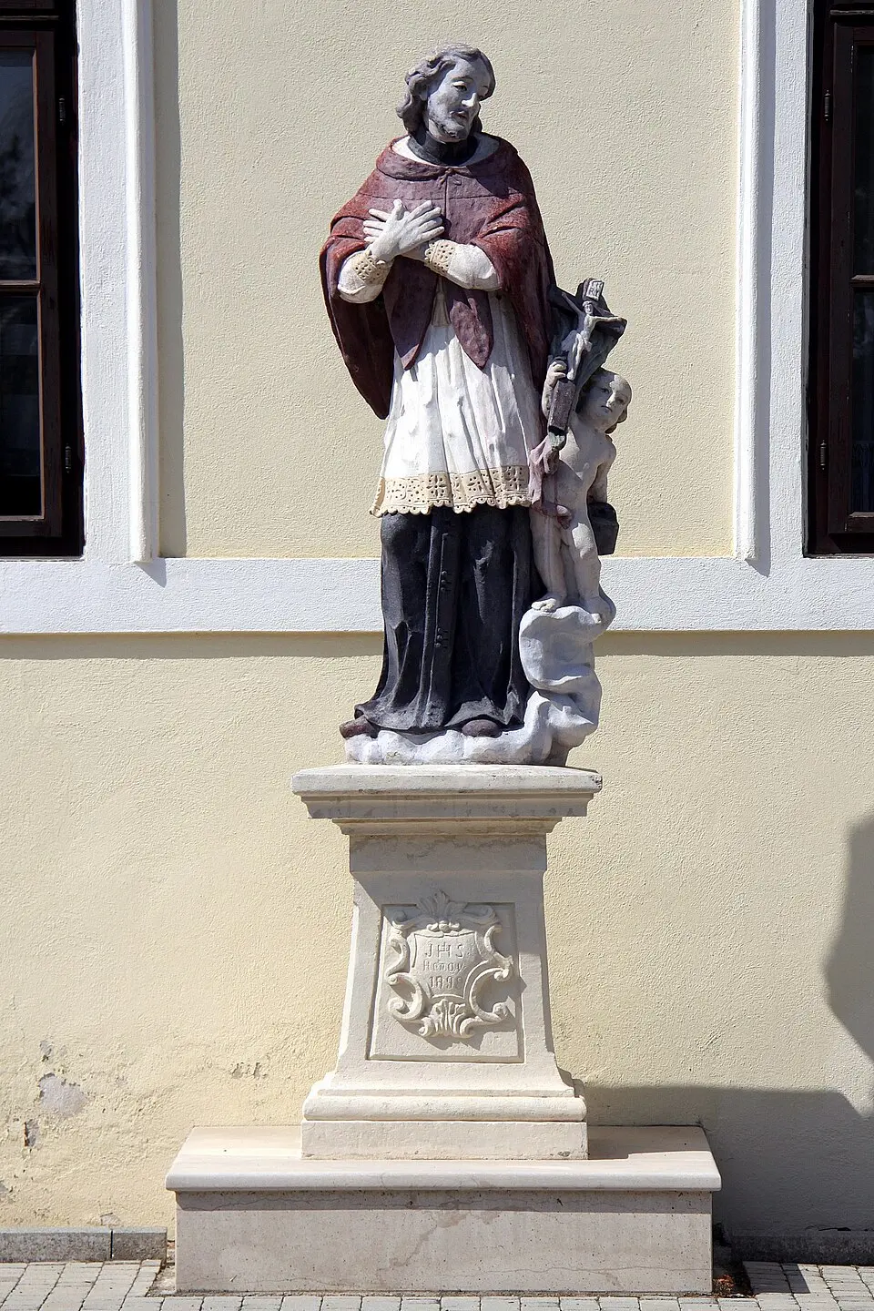 Figurenbildstock hl. Johannes Nepomuk