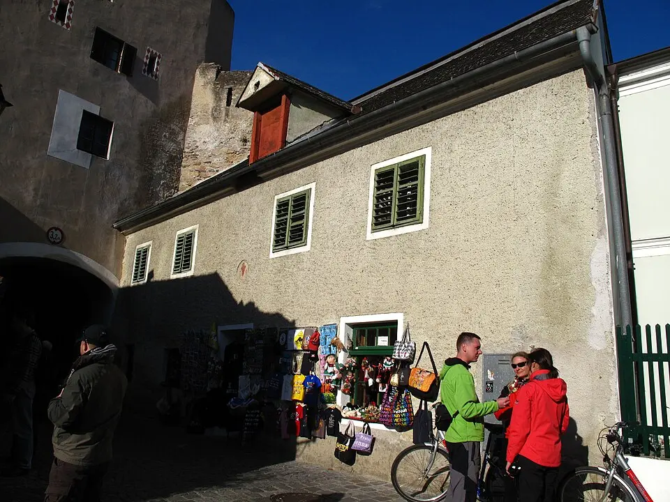 Image: Clemens PFEIFFER · CC BY 3.0 Bürgerhaus, Dürnstein 15