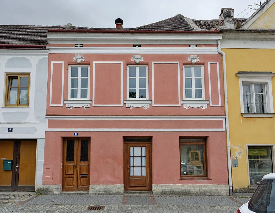 Obrázok: Robert Heilinger · CC BY-SA 3.0 Bürgerhaus, ehem. Kaplanhaus