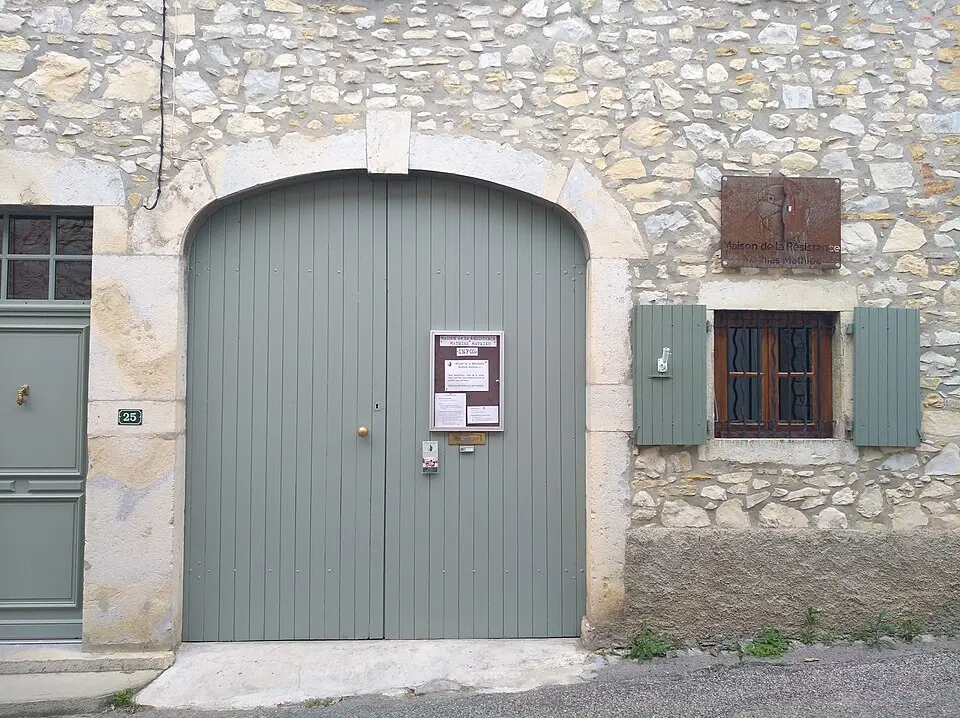 maison de la Résistance Mathias Mathieu