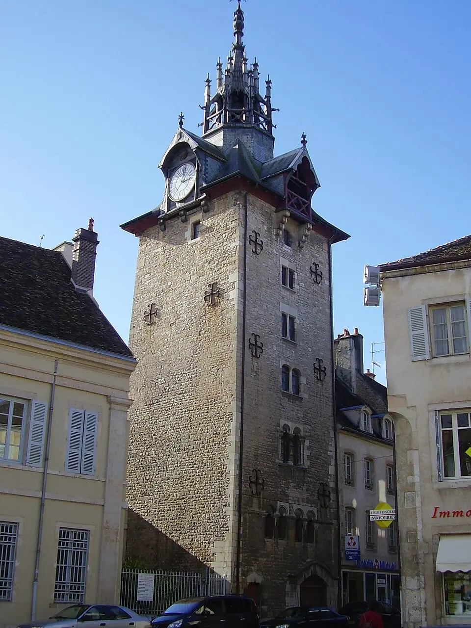 tour de l'horloge de Beaune