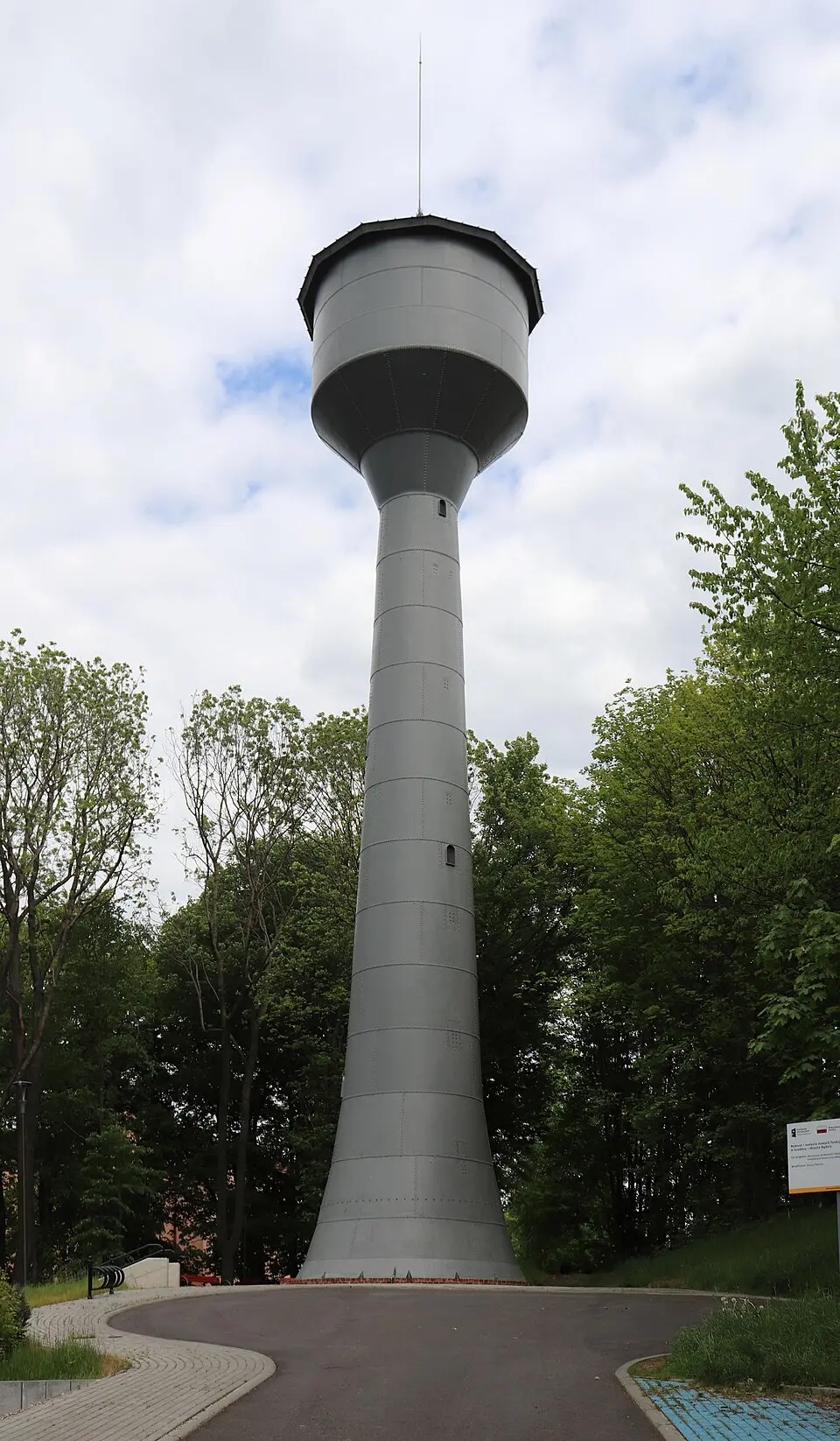 Water tower in Będzin-Grodziec