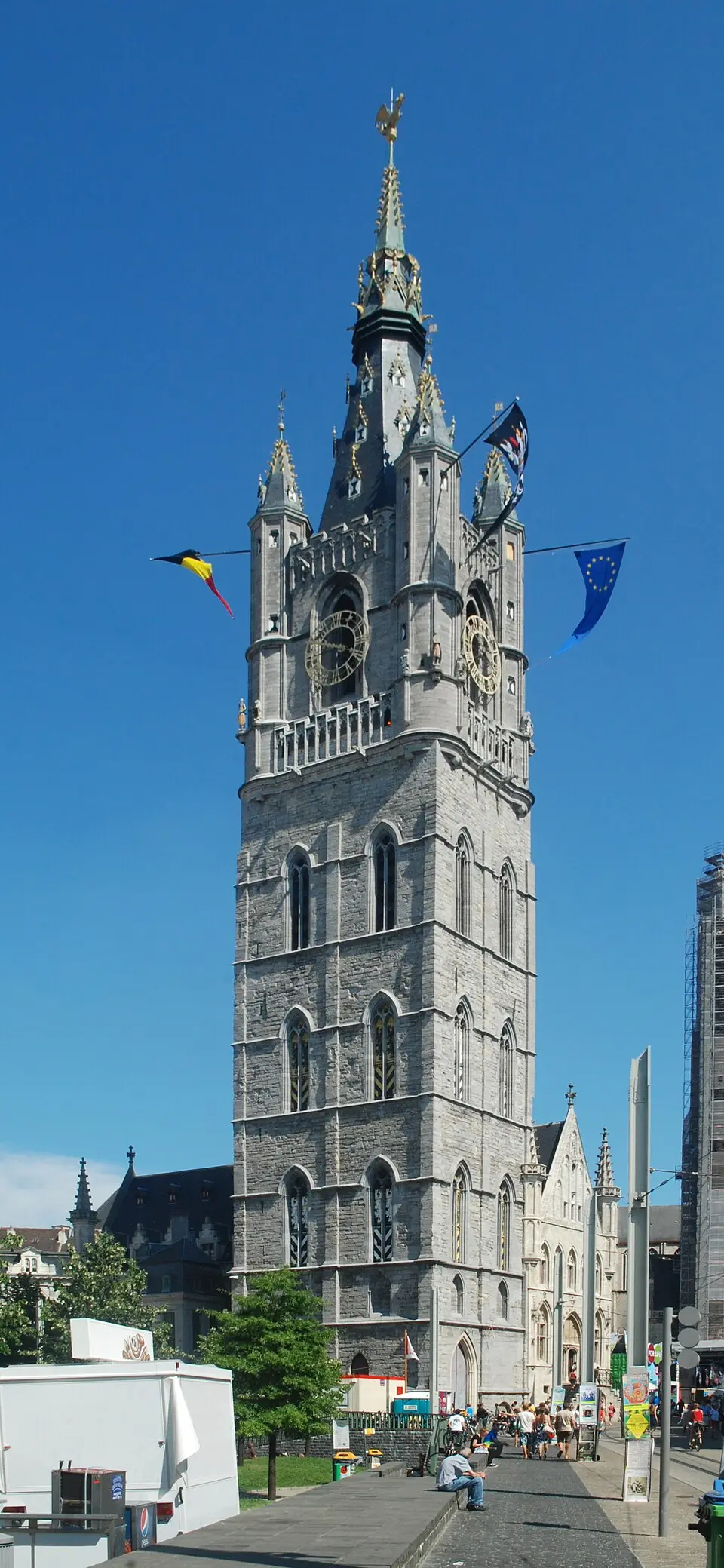Image: EmDee · CC BY-SA 4.0 Belfry of Ghent