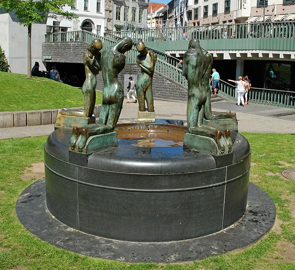 Fontein der Geknielden