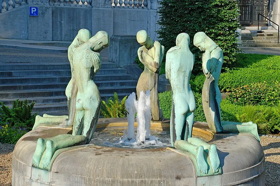 fontaine des Agenouillés