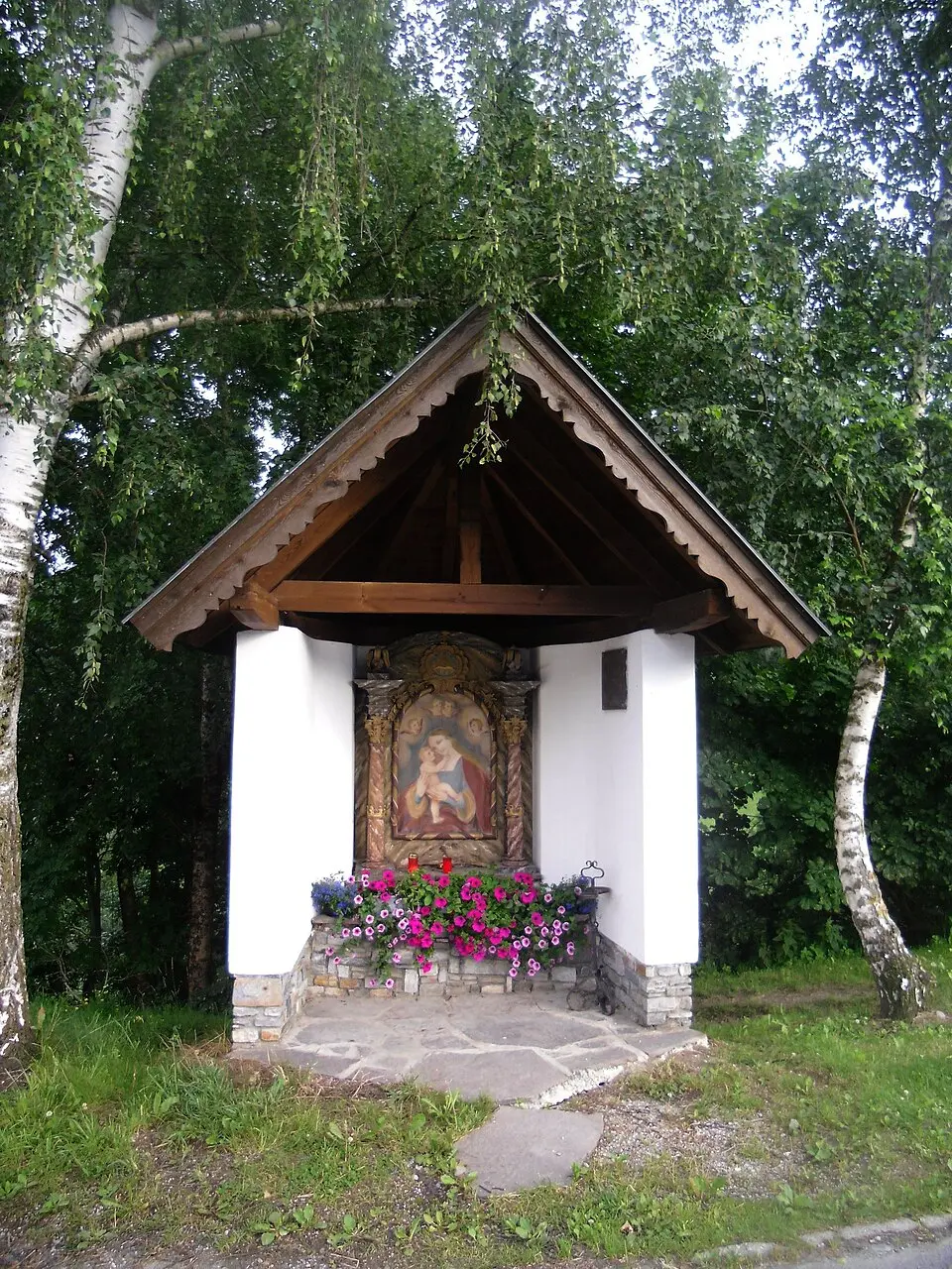 Kép: Alletto (talk) · CC BY-SA 3.0 AT Kapelle bei den Einedhöfen, Berger-Kapelle