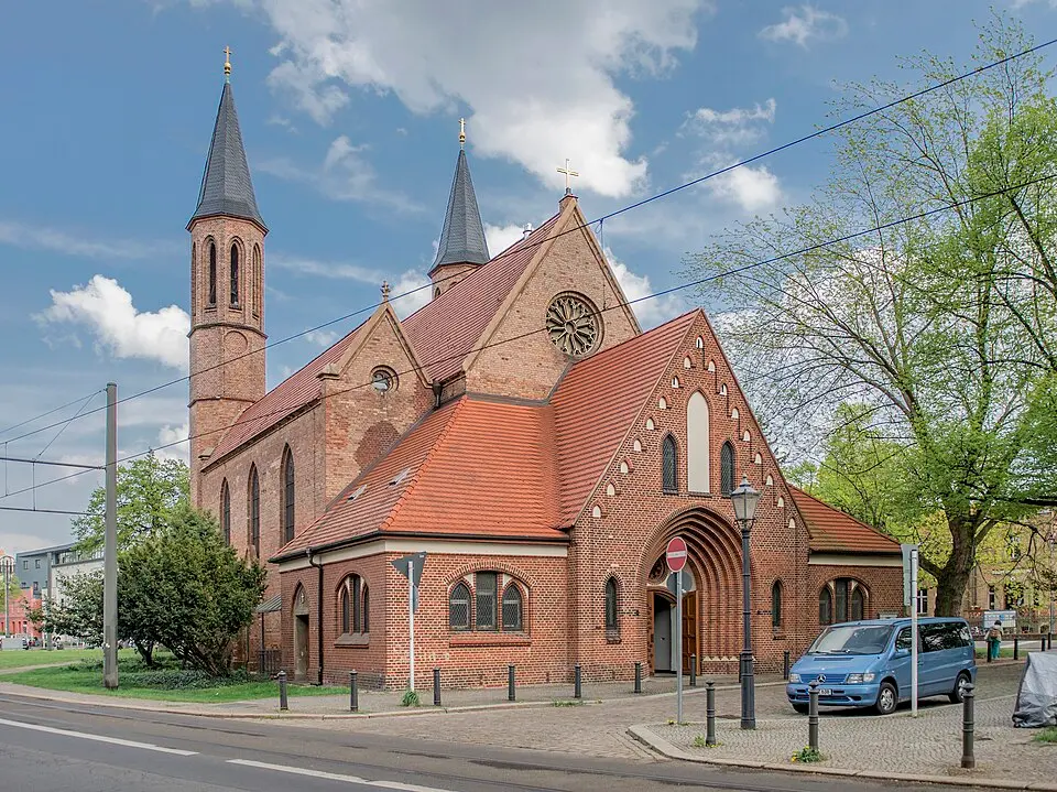 Pankow village church