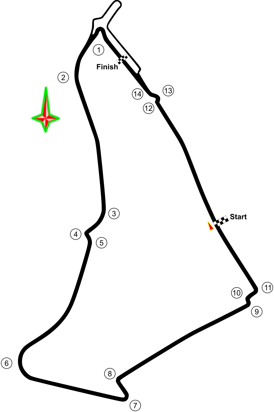 Bild: User:Fringio · ODbL Formel-E-Rennstrecke Bern