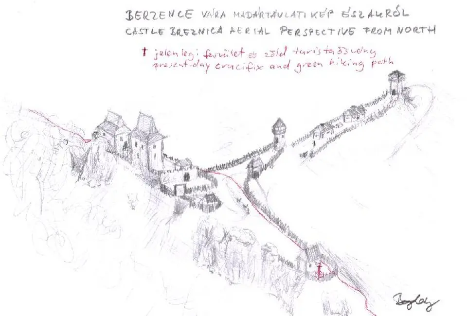 Obrázek: Newbog · CC BY-SA 3.0 Breznický hrad
