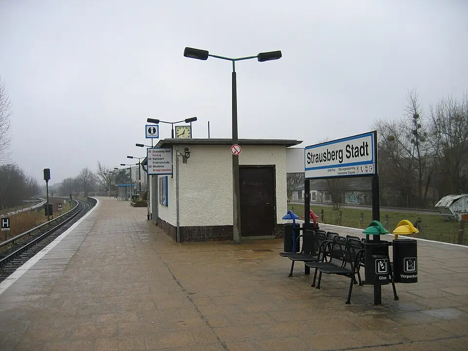 stazione di Strausberg Città
