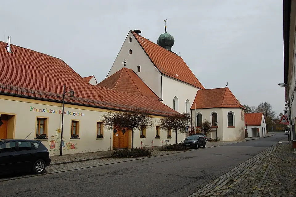 Image: Alois Köppl, Gleiritsch · CC BY-SA 3.0 Kirche und ehemaliges Kloster der Franziskaner