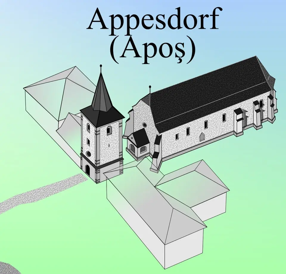 Szászapátfalvi evangélikus templom