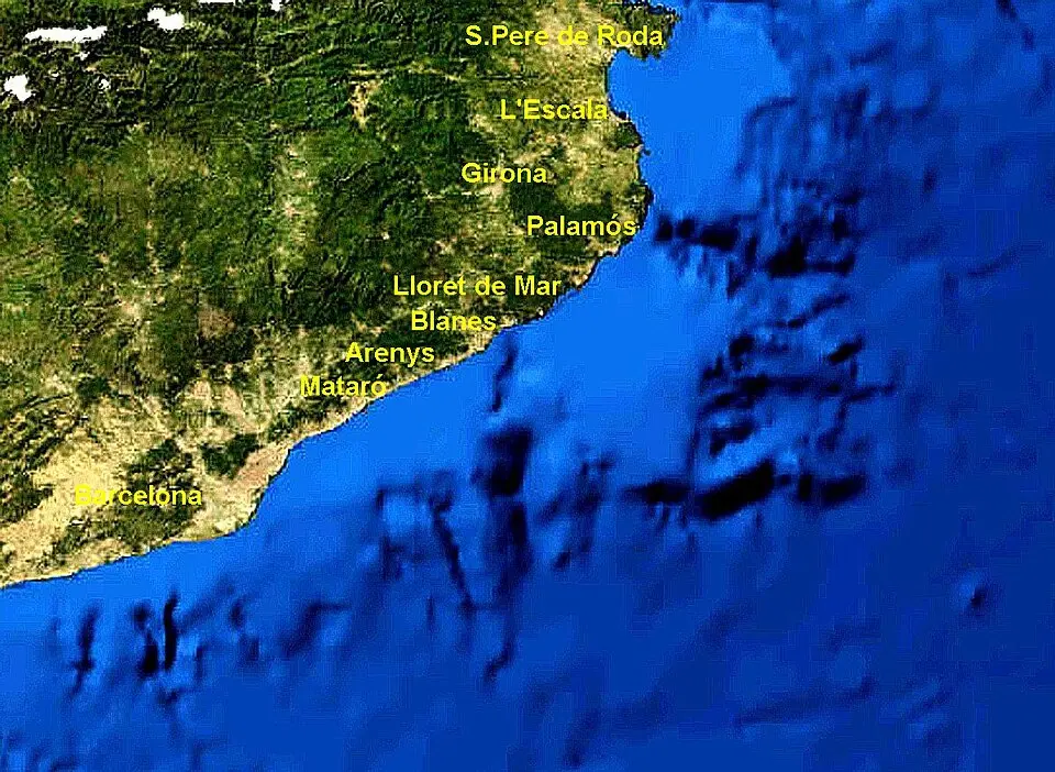 Obrázok: Serg!o · Public domain Cañón de Palamós